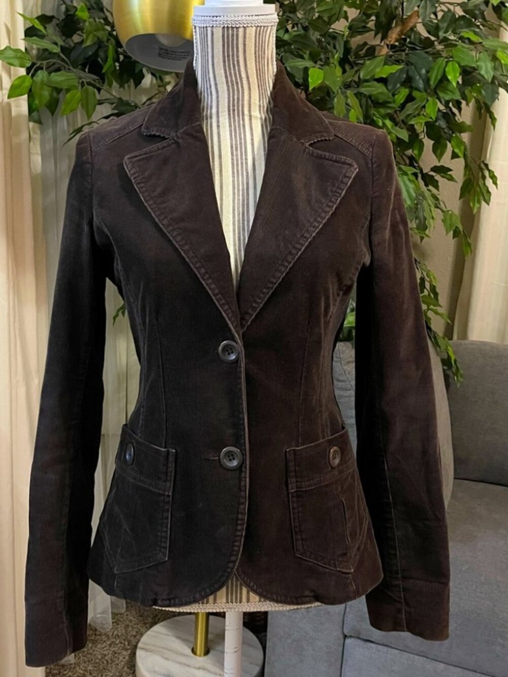 H&M Women's Corduroy Jacket sz 6